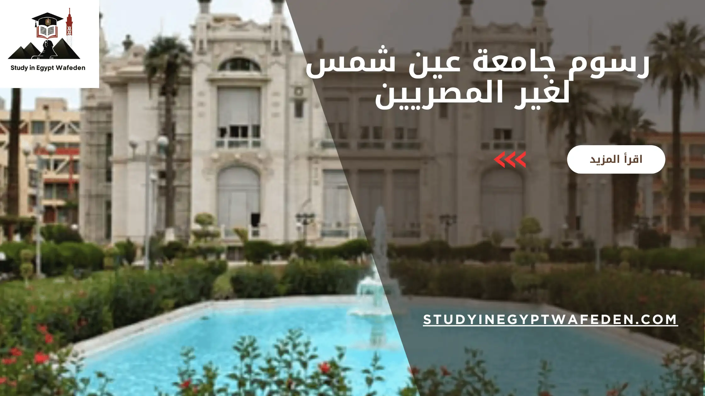 رسوم جامعة عين شمس لغير المصريين