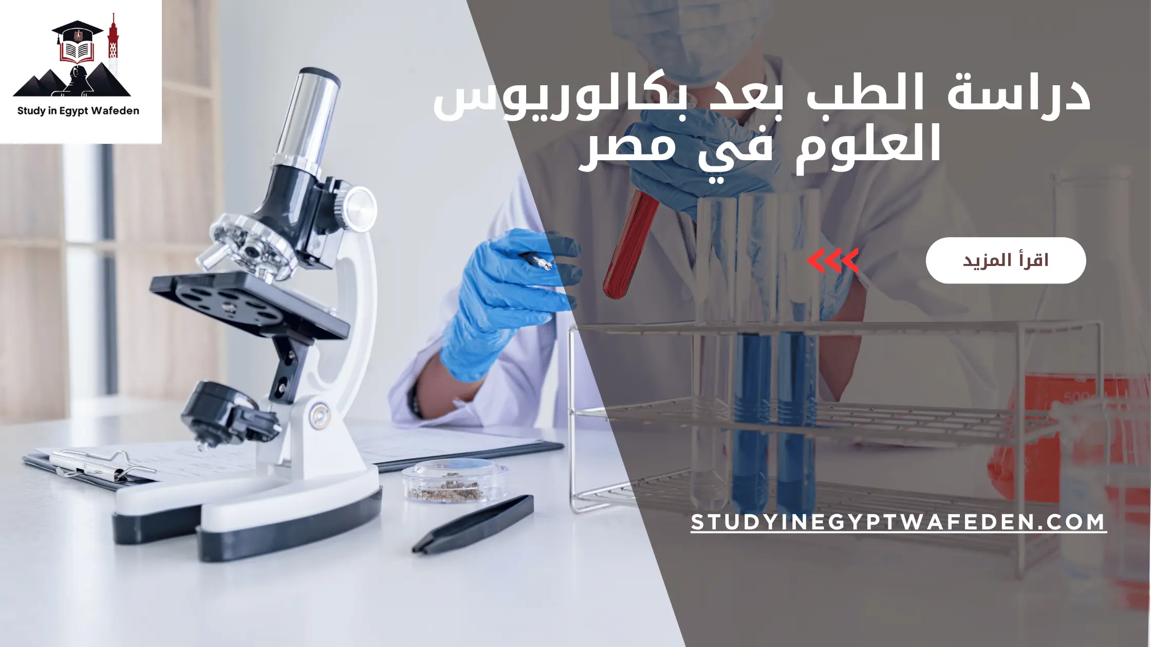 دراسة الطب بعد بكالوريوس العلوم في مصر