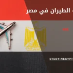 دراسة الطيران في مصر