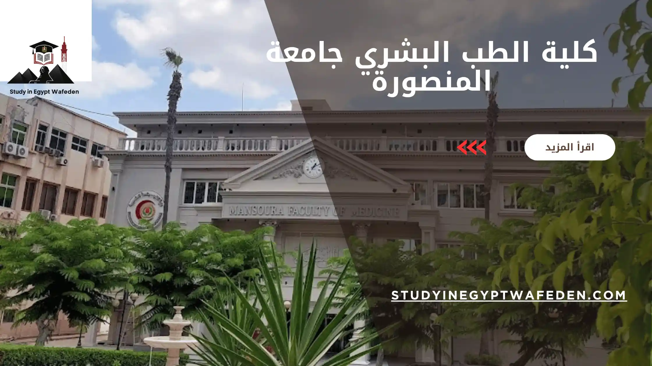 كلية الطب البشري جامعة المنصورة