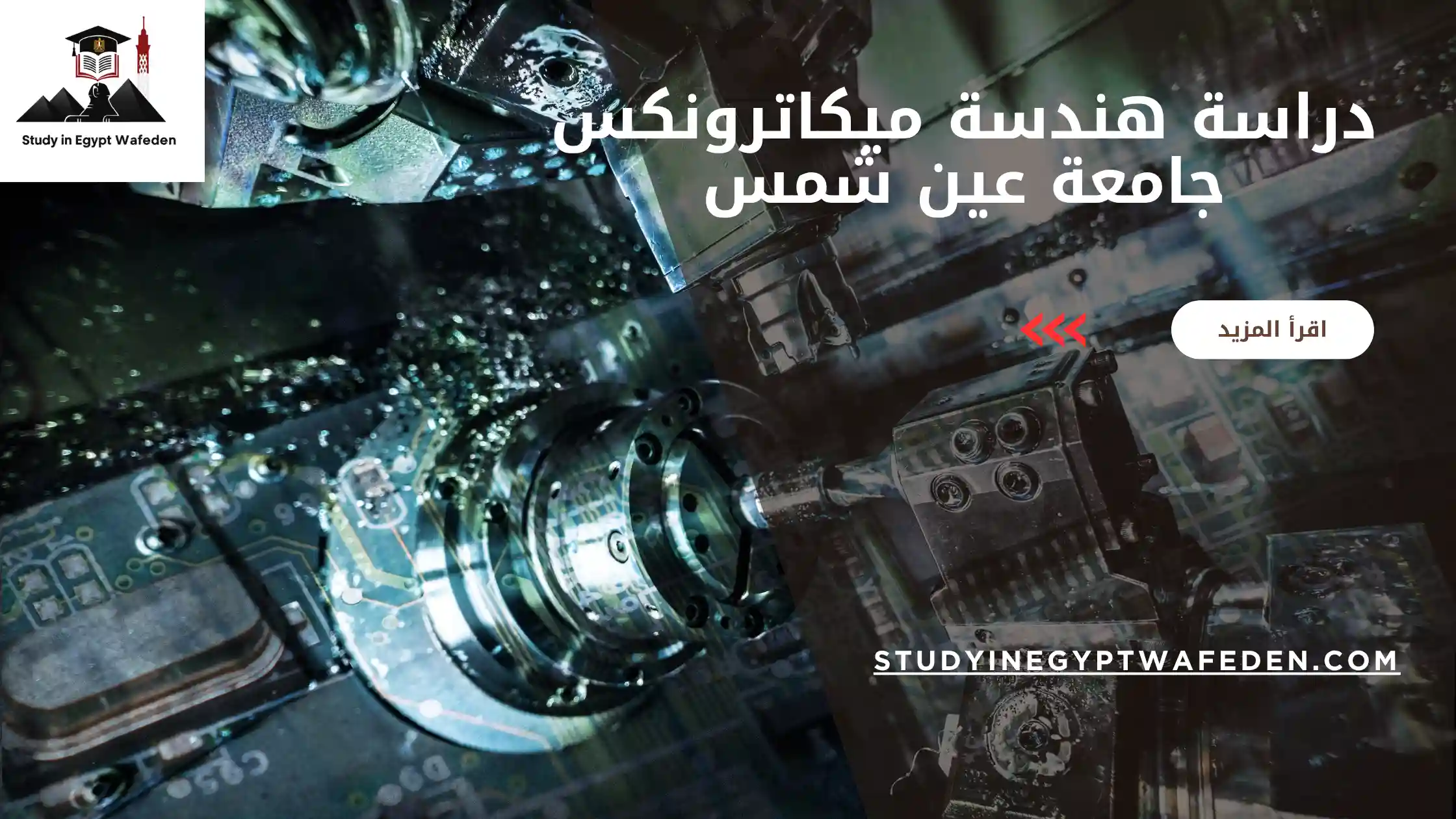 دراسة هندسة ميكاترونكس جامعة عين شمس