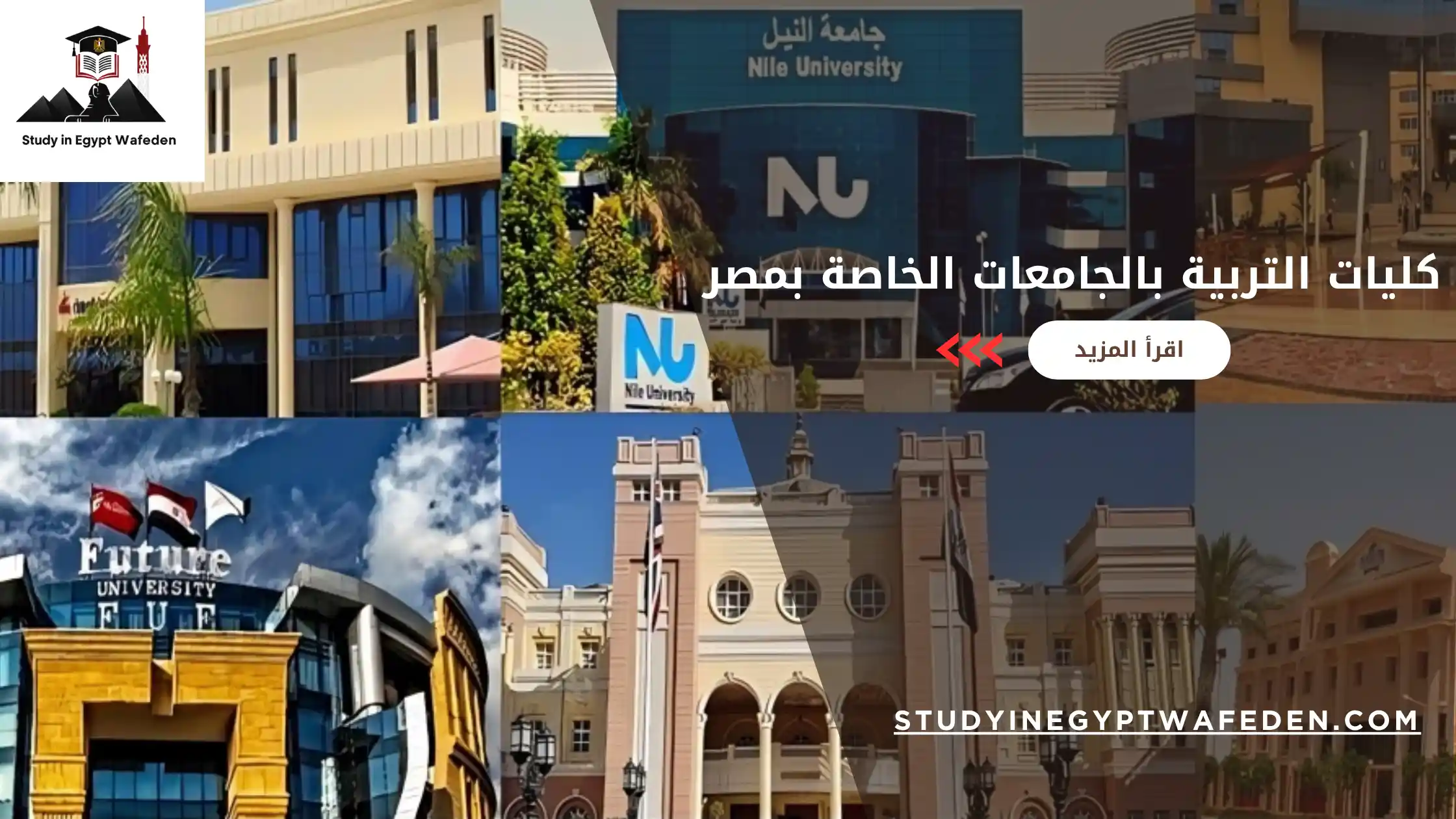 كليات التربية بالجامعات الخاصة بمصر