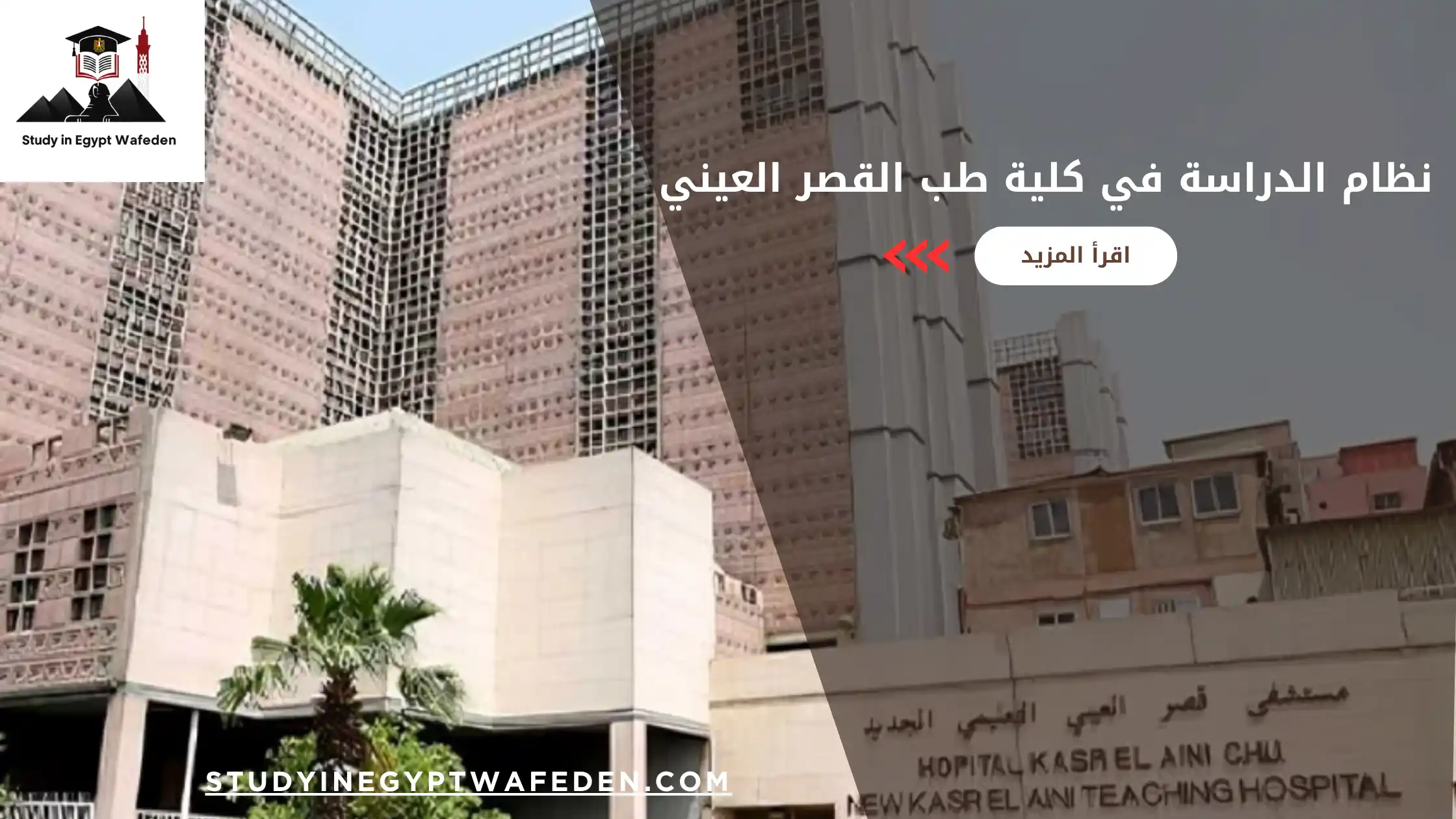 نظام الدراسة في كلية طب القصر العيني